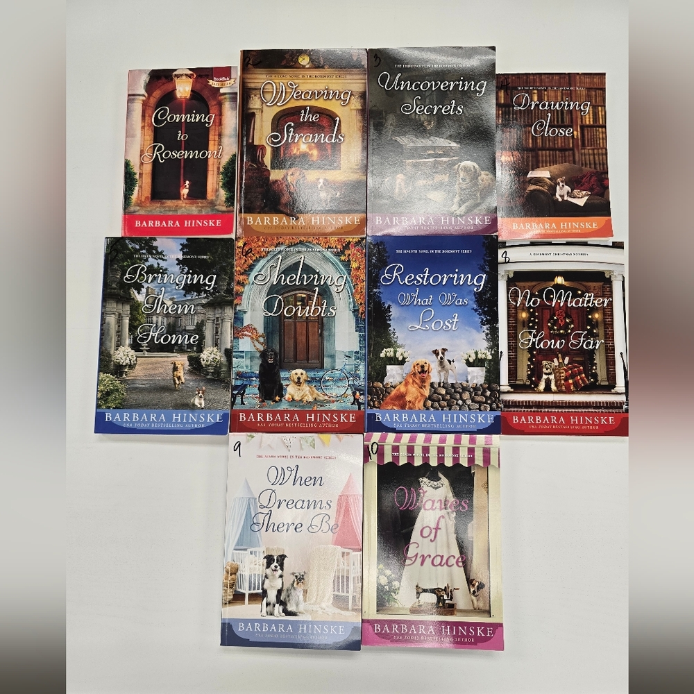 'The Rosemont' Book Collection by Barbara Hinske